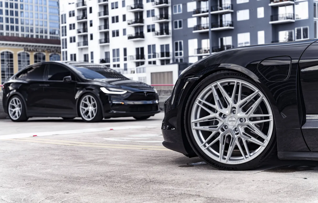 Photo wallpaper car, wallpaper, Tesla, Supercar