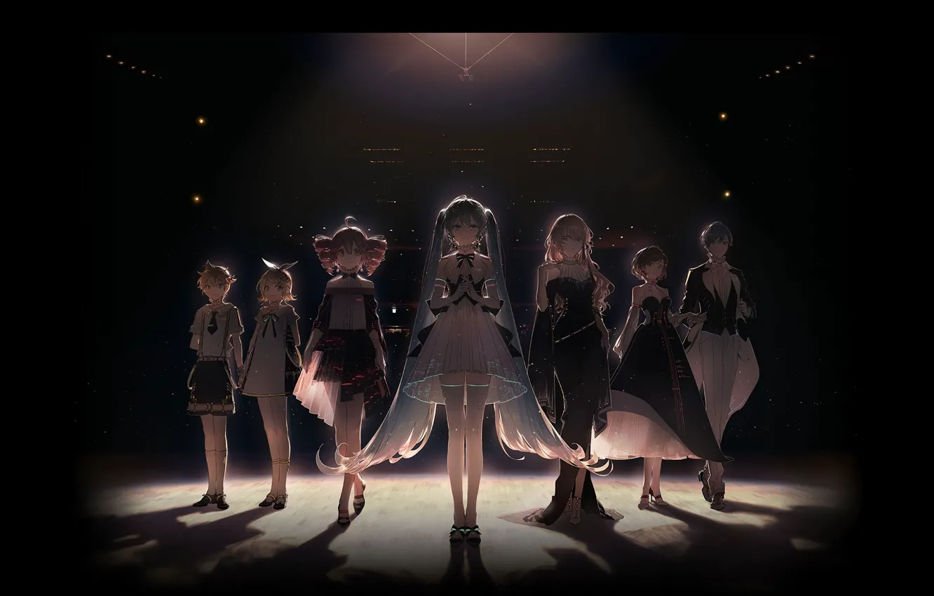 Photo wallpaper anime, Vocaloid, characters