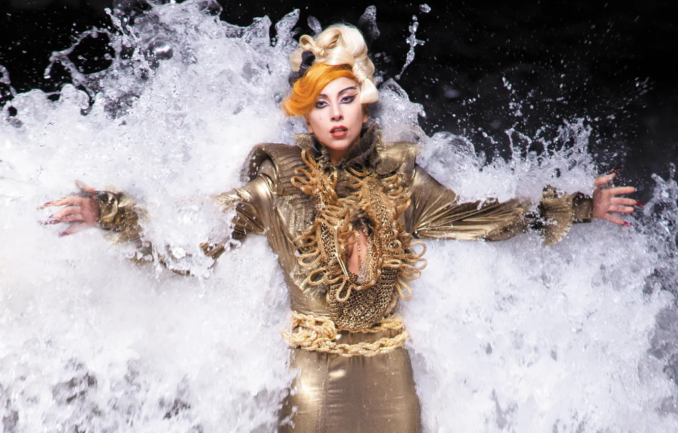 Photo wallpaper water, girl, style, music, actress, singer, fashion, Music