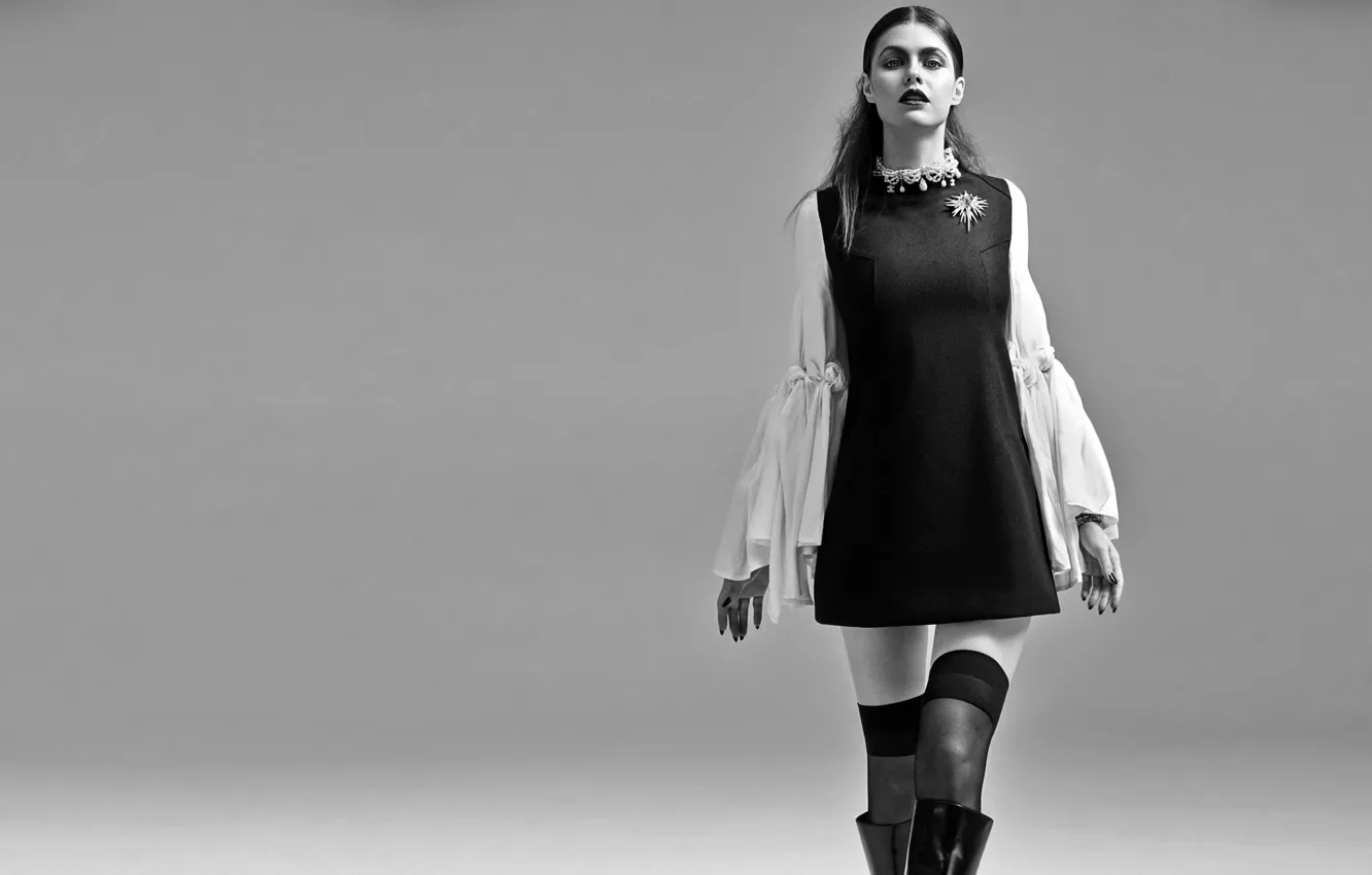 Photo wallpaper look, style, actress, fashion, model, Alexandra Daddario, Alexandra Daddario