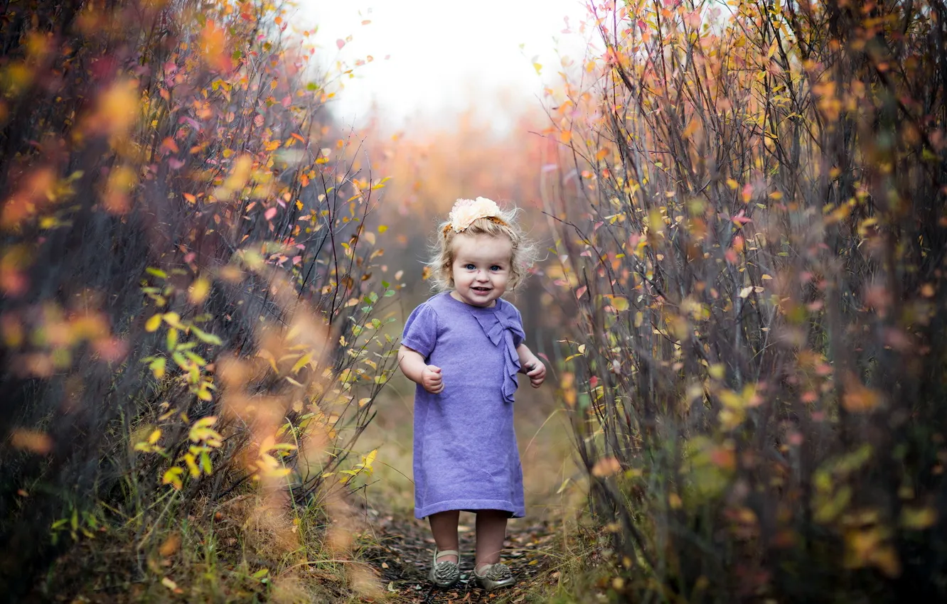 Photo wallpaper look, mood, girl