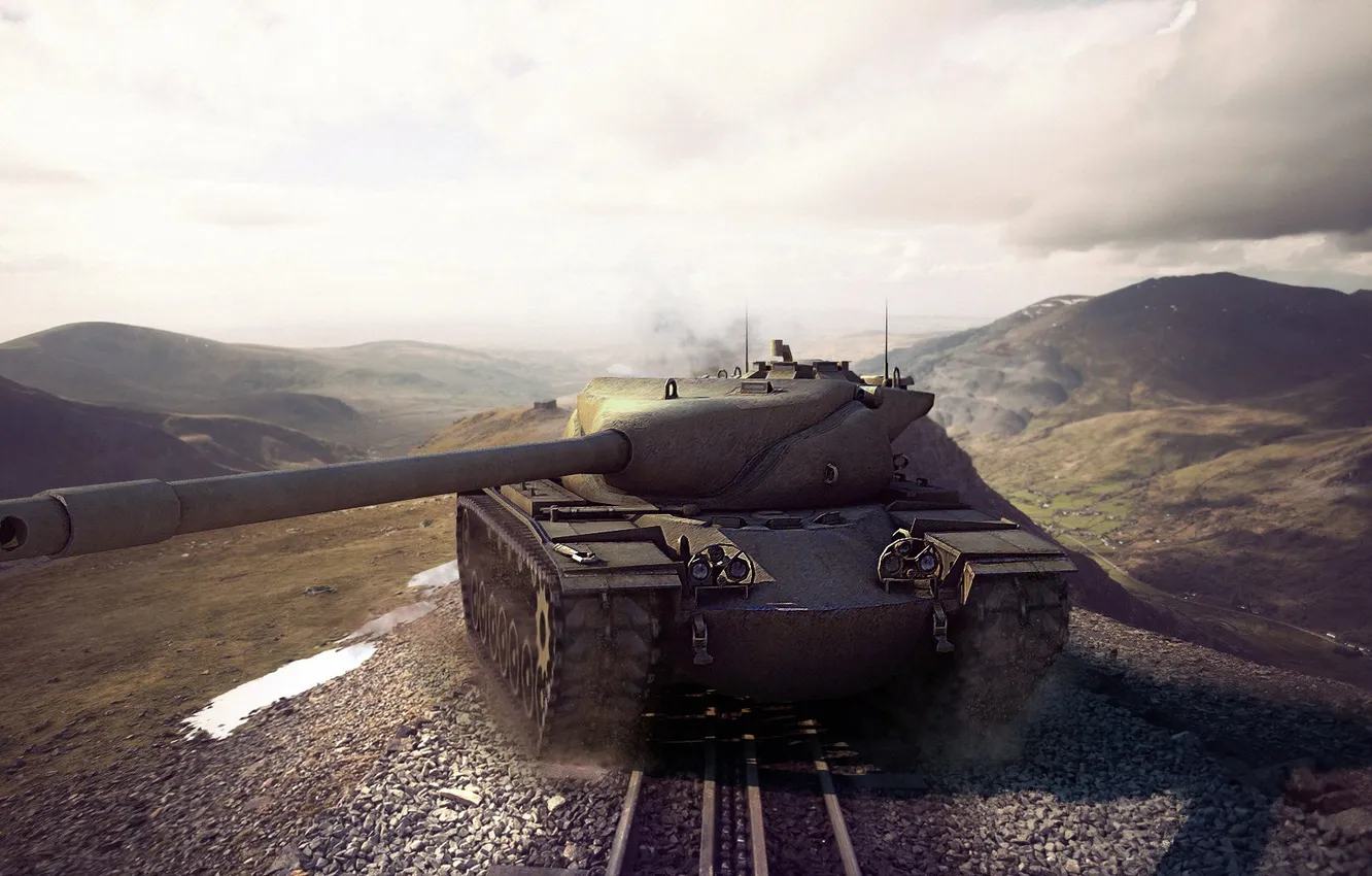 Photo wallpaper tank, tanks, WoT, World of tanks, tank, World of Tanks, tanks, T57 Heavy Tank