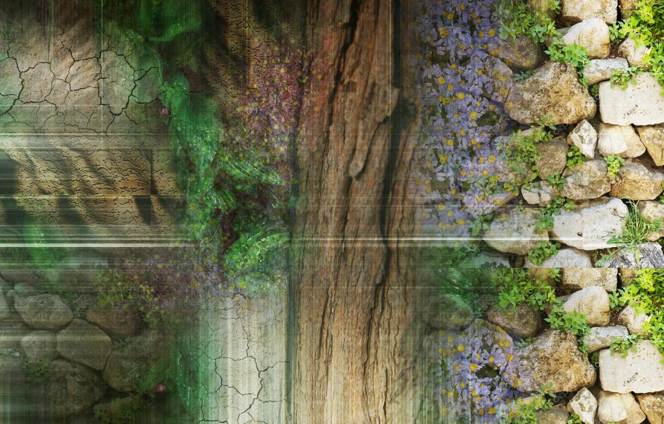 Photo wallpaper abstraction, texture, Different