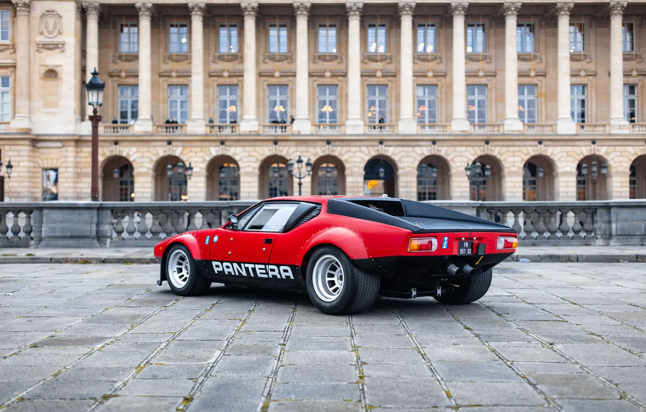 Photo wallpaper 1972, De Tomaso, Pantera, De Tomaso Pantera GTS