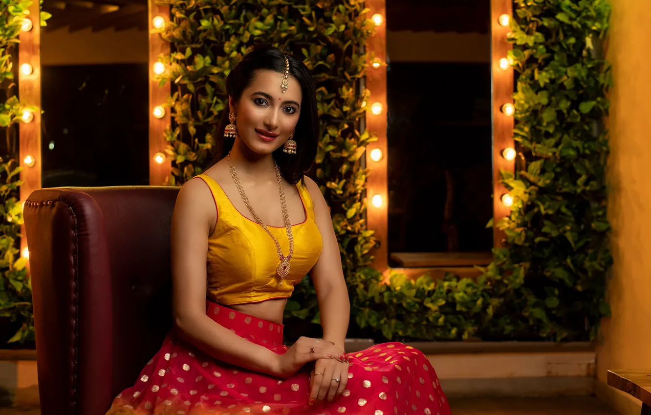 Photo wallpaper girl, hot, sexy, fashion, eyes, smile, beautiful, figure