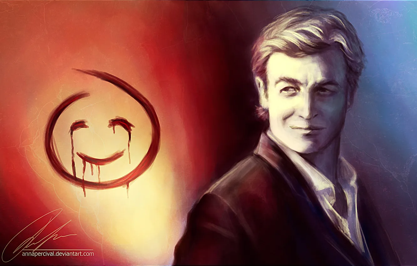 Photo wallpaper the series, the mentalist, the mentalist, Patrick Jane, patrick jane, simon baker, Simon Baker
