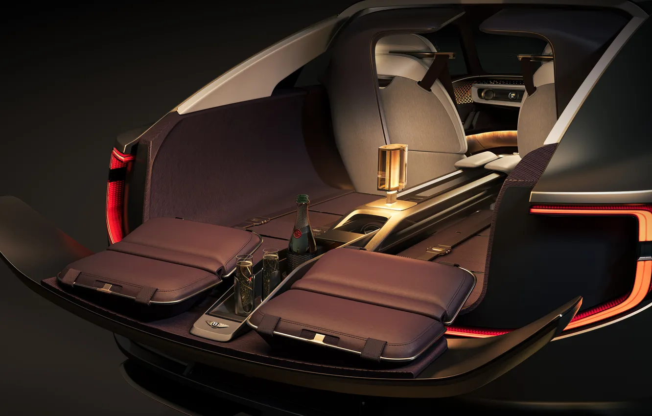 Photo wallpaper Concept, Bentley, the concept car, luxury, Suite, luxury, electric, electric car