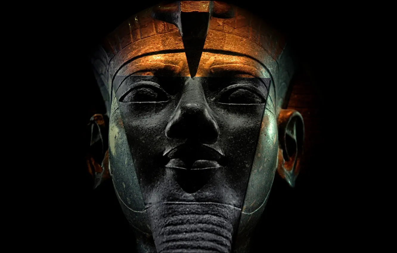 Photo wallpaper background, mask, Pharaoh