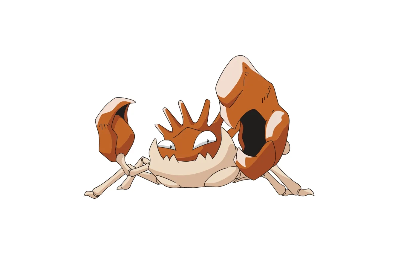 Photo wallpaper water, water, claws, pokemon, pokemon, water, Kingler, Kingler