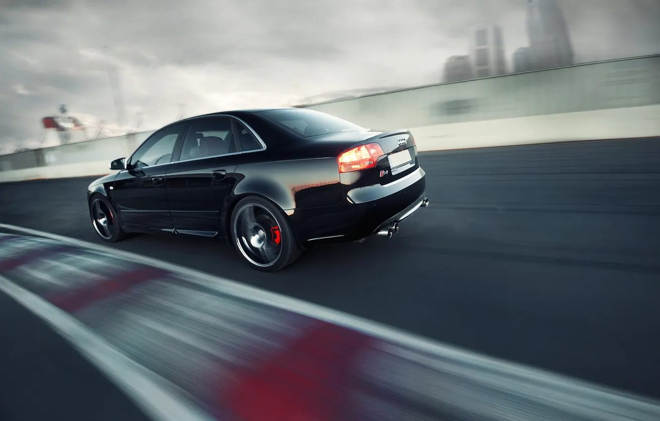 Photo wallpaper Audi, Audi, speed