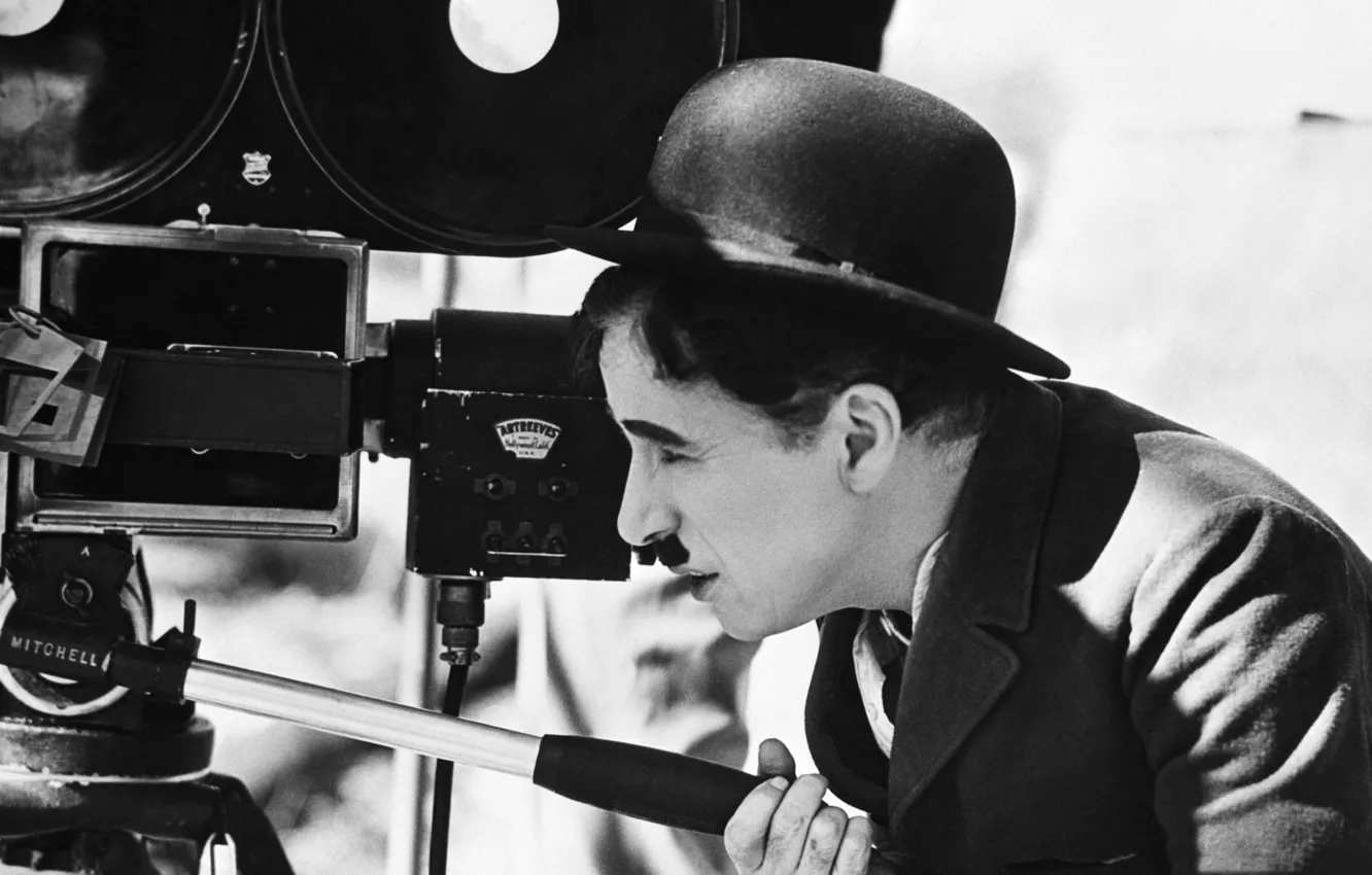 Photo wallpaper camera, actor, Director, Charlie Chaplin, Charlie Chaplin