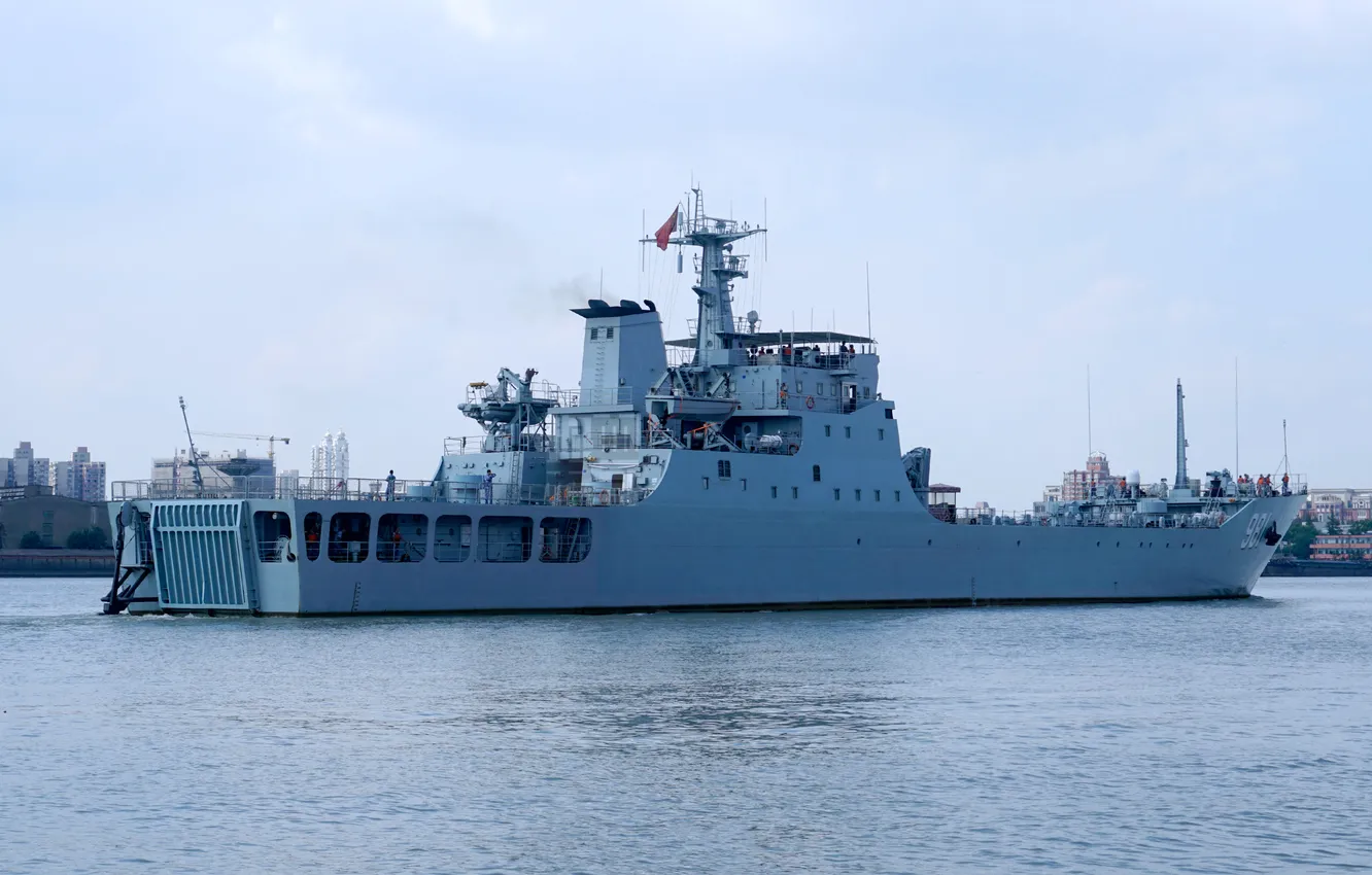 Photo wallpaper China, landing ship, Dabie Shan, tape 072A