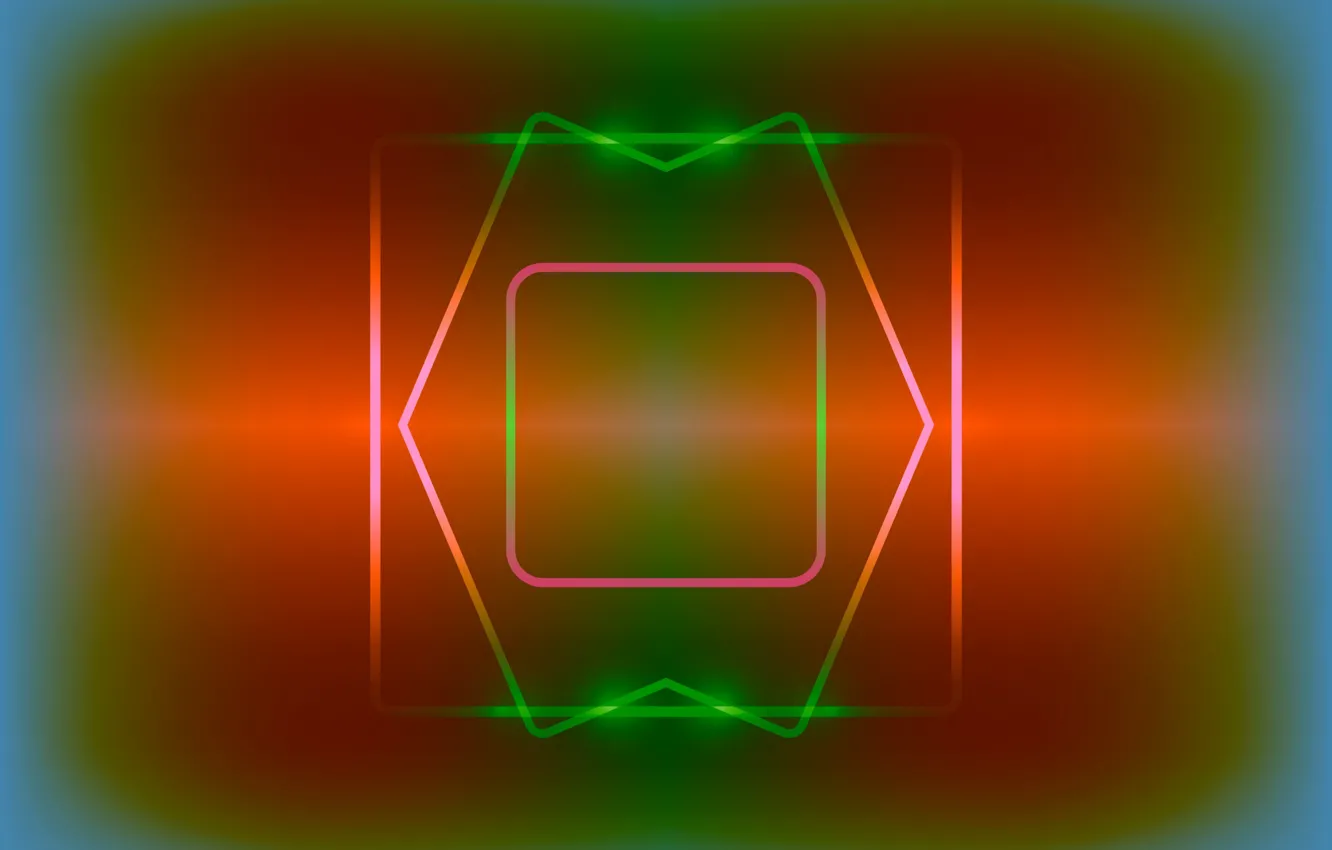 Photo wallpaper color, figure, gradients
