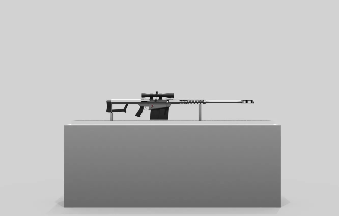 Photo wallpaper gun, weapon, army, sniper rifle