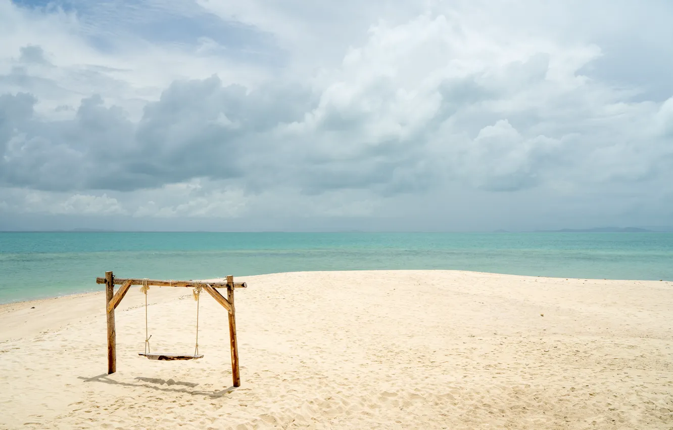 Photo wallpaper sand, sea, wave, beach, summer, summer, beach, sea