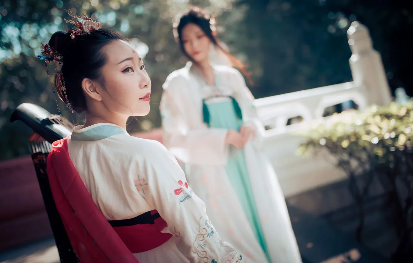 Photo wallpaper China, wallpaper, girl, sexy, woman, model, asian, cute