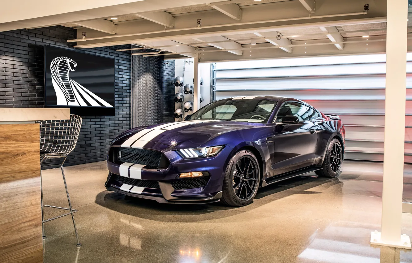 Photo wallpaper Mustang, Ford, Shelby, GT350, 2019