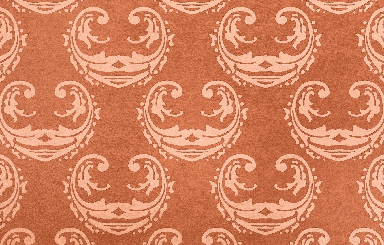 Photo wallpaper retro, background, pattern, texture, copper