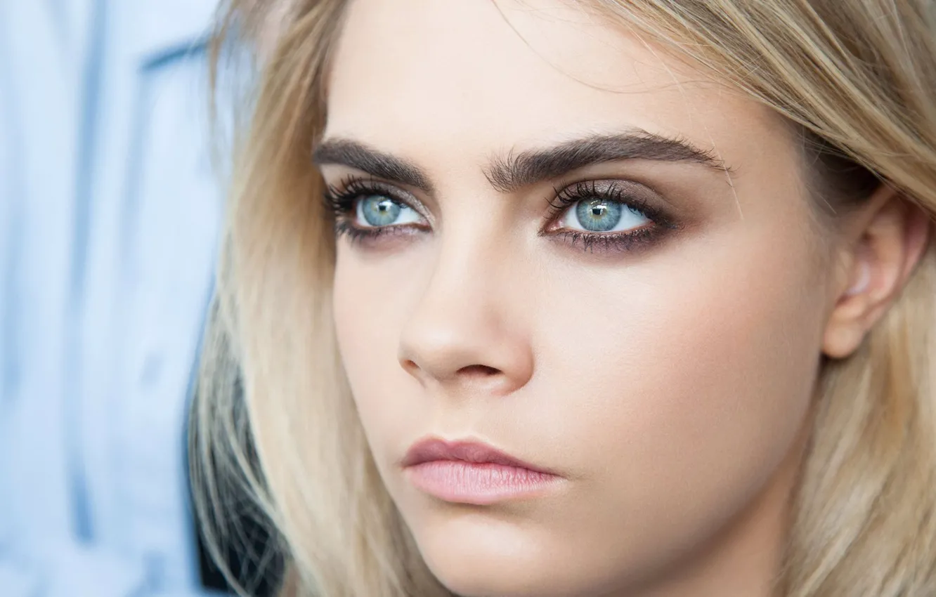 Photo wallpaper look, pose, model, portrait, actress, Cara Delevingne, Cara Delevingne