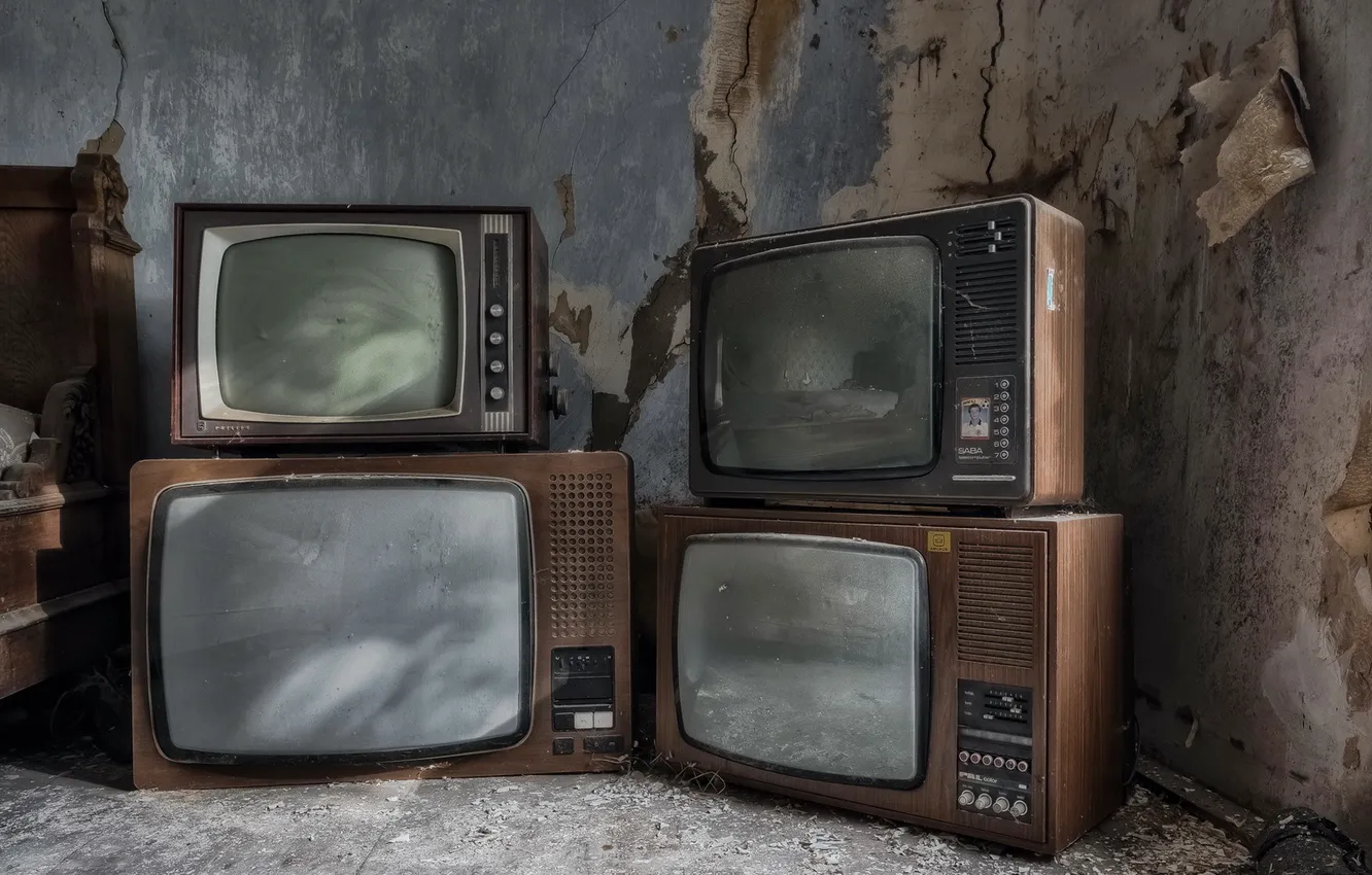 Photo wallpaper background, room, TV