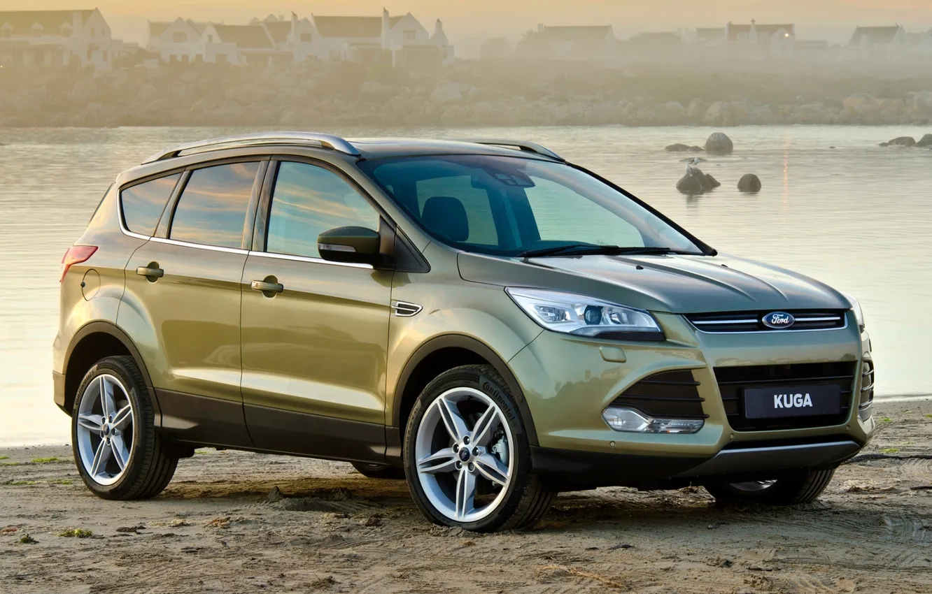 Photo wallpaper Ford, Ford, the front, crossover, Kuga, Kuga