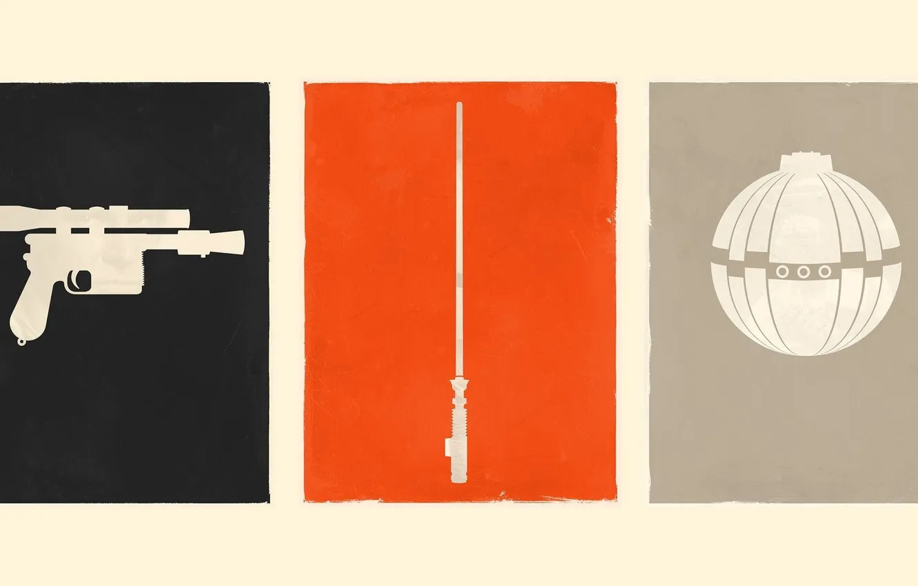 Photo wallpaper background, Star Wars, lightsaber, garnet, lightsaber, grenade, DL-44