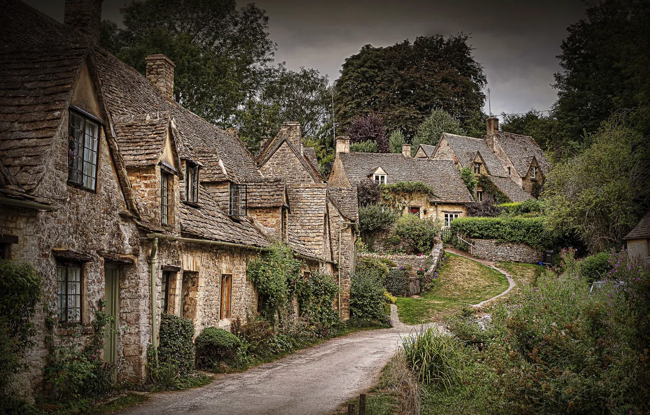 Photo wallpaper city, the city, photographer, photography, Bibury, Lies Thru a Lens, Arlington Row