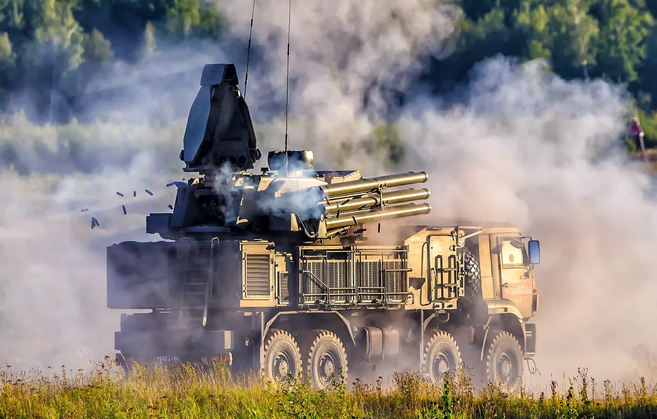 Photo wallpaper Pantsir-S1, Zrpk, anti-aircraft missile and gun complex