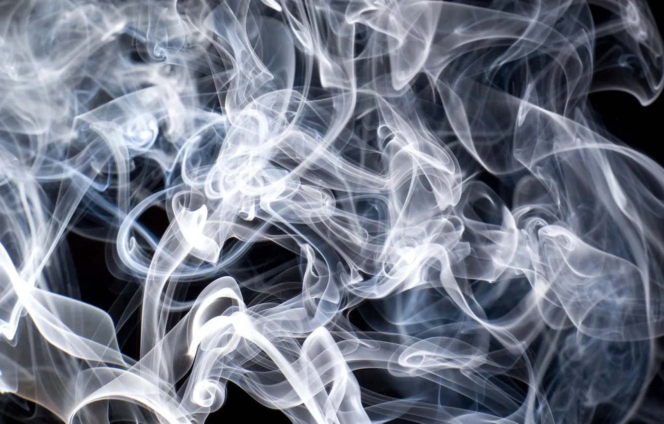 Photo wallpaper white, black, smoke, texture, Backgraund