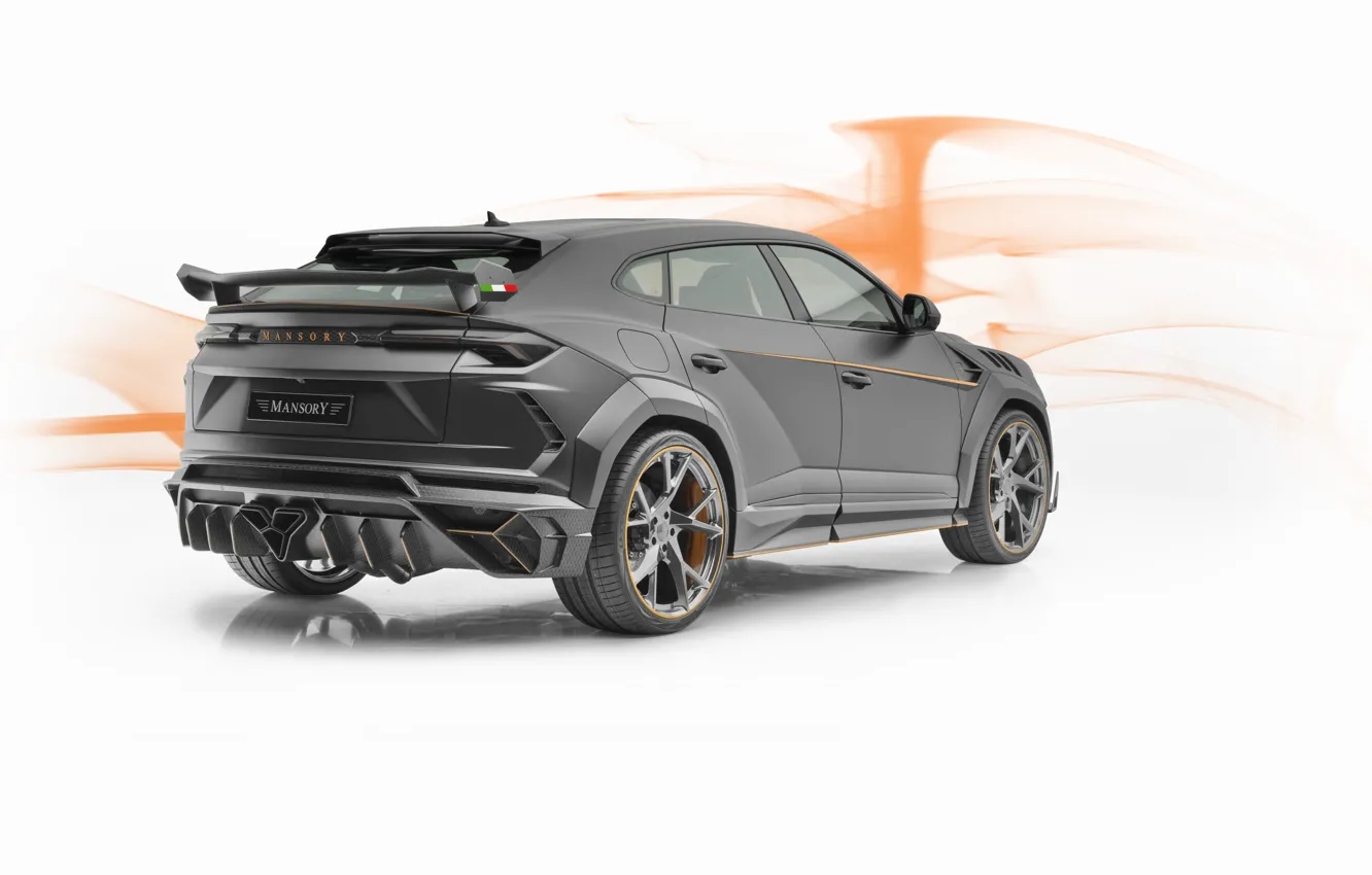 Photo wallpaper Lamborghini, rear view, crossover, Mansory, Urus, 2019, Game