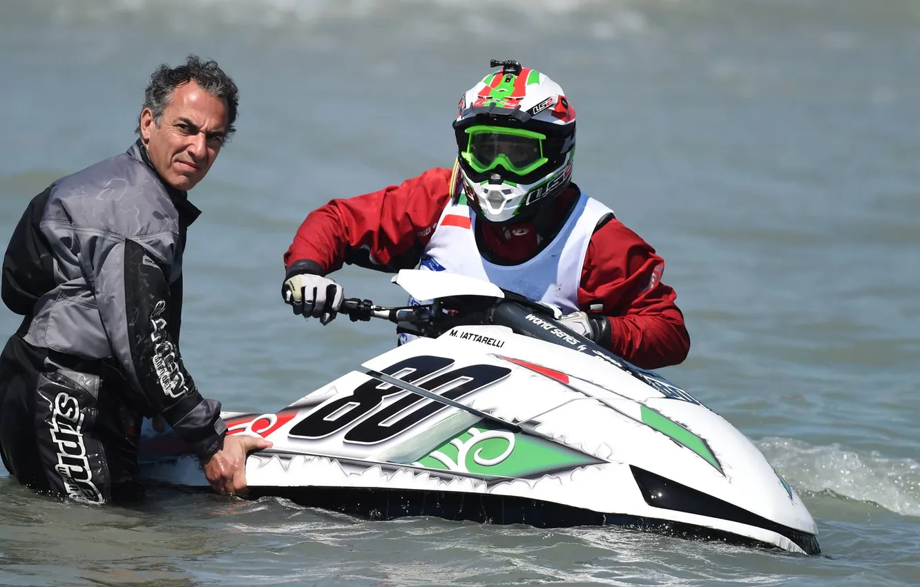 Photo wallpaper race, boat, speed