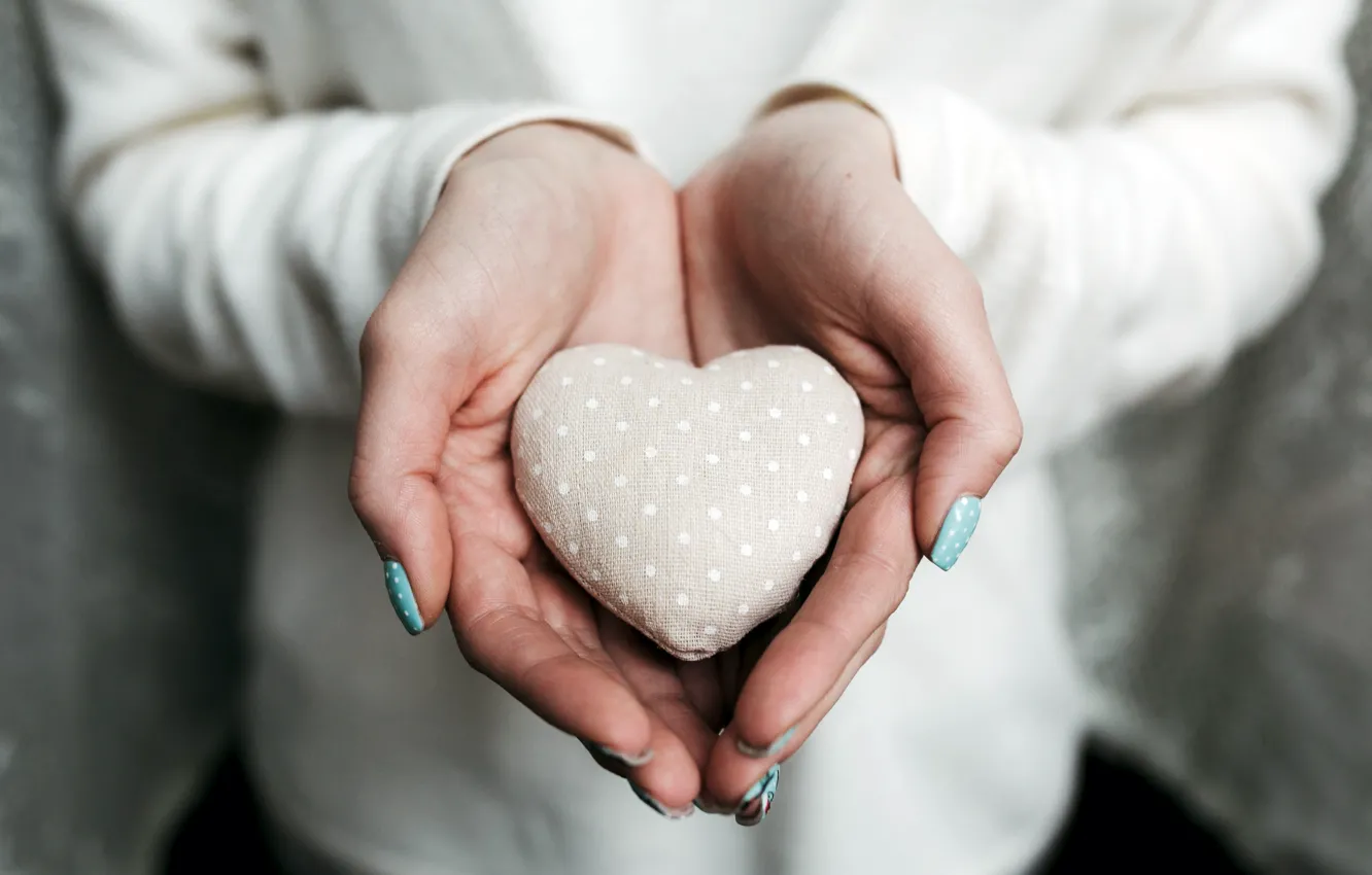 Photo wallpaper heart, love, heart, romantic, gift