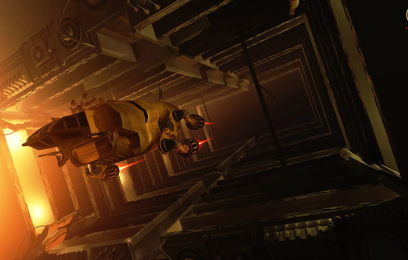 Photo wallpaper construction, Thunderbirds, camera, To The Rescue