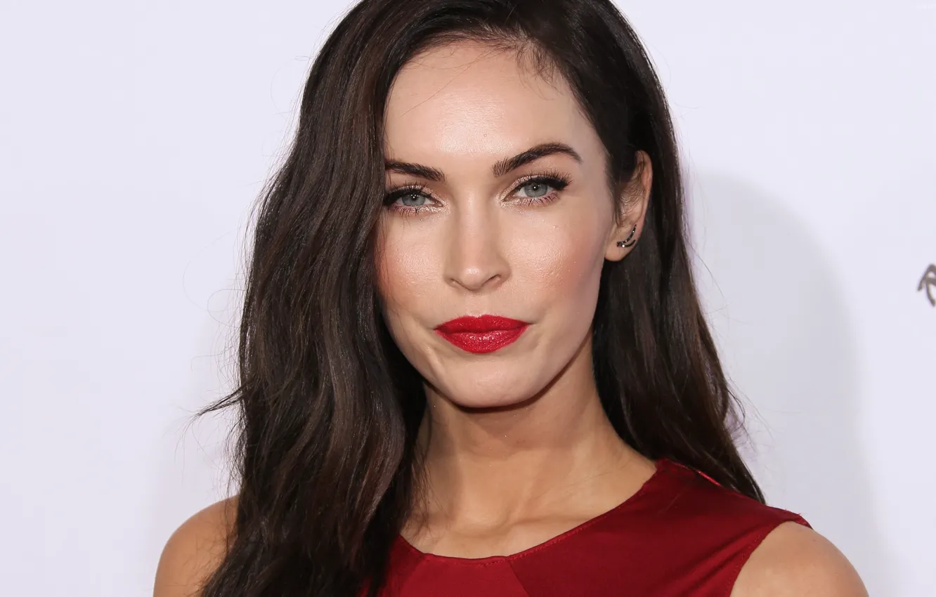 Photo wallpaper look, Megan Fox, Megan Fox, makeup, actress, brunette, hair