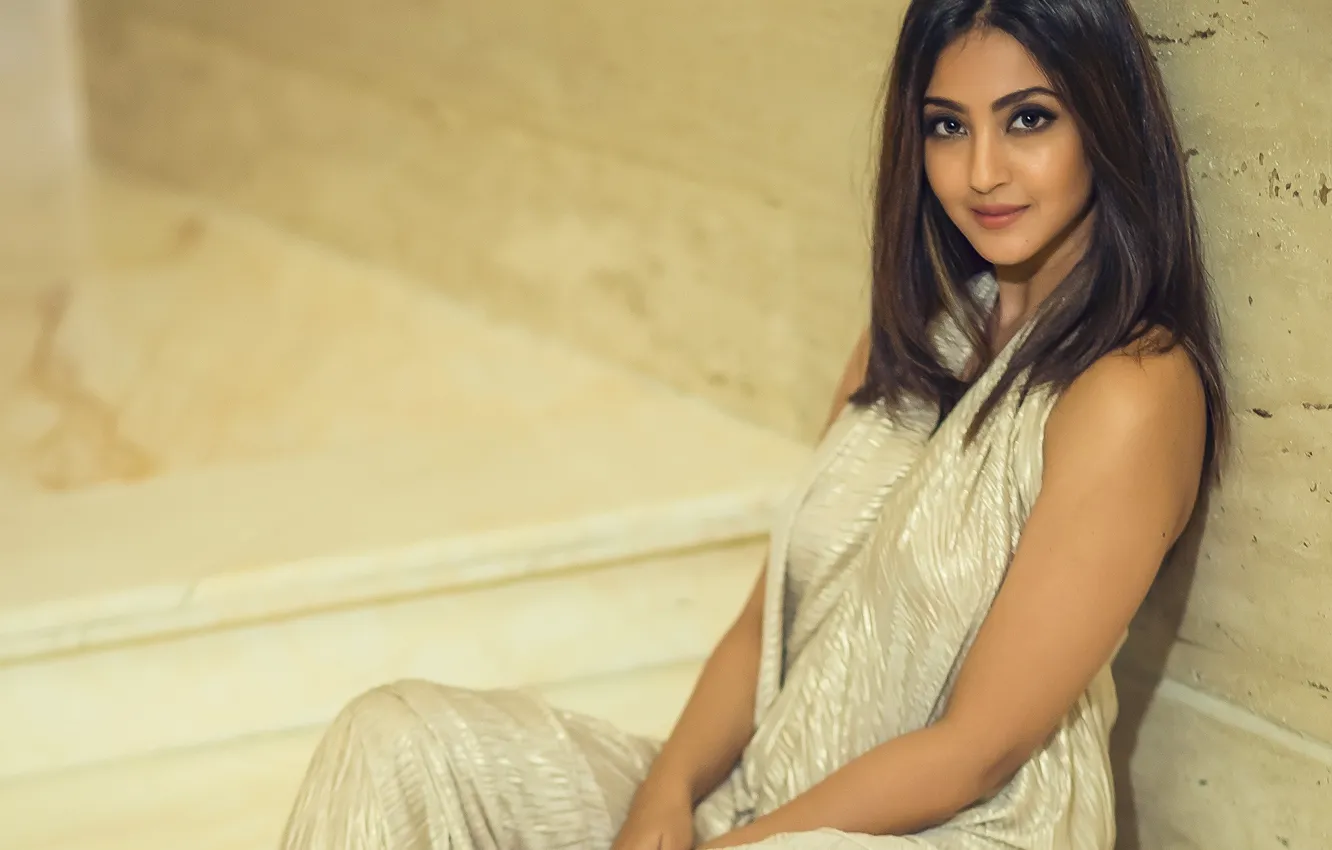 Photo wallpaper girl, hot, sexy, eyes, smile, beautiful, figure, model