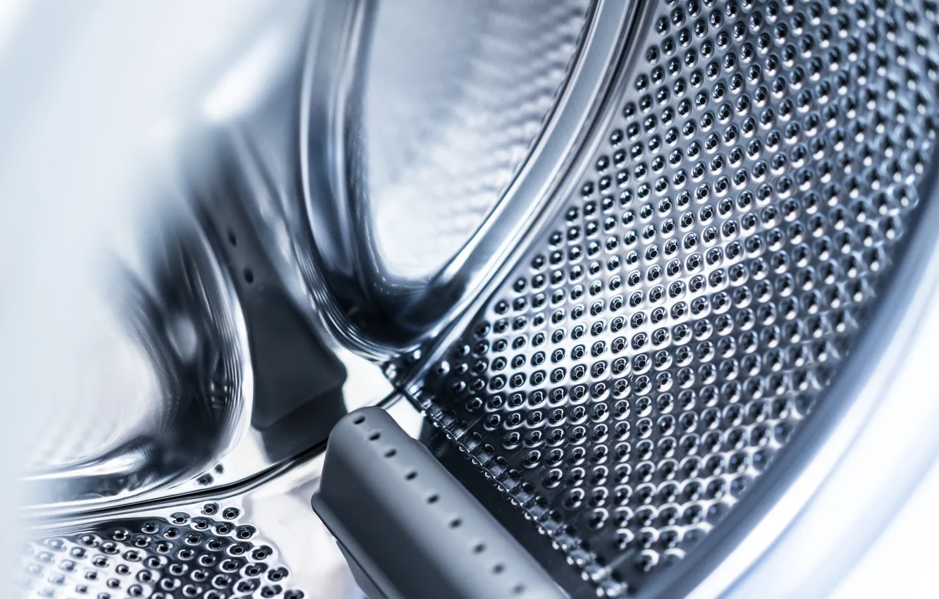 Photo wallpaper metal, washing machine, photography art