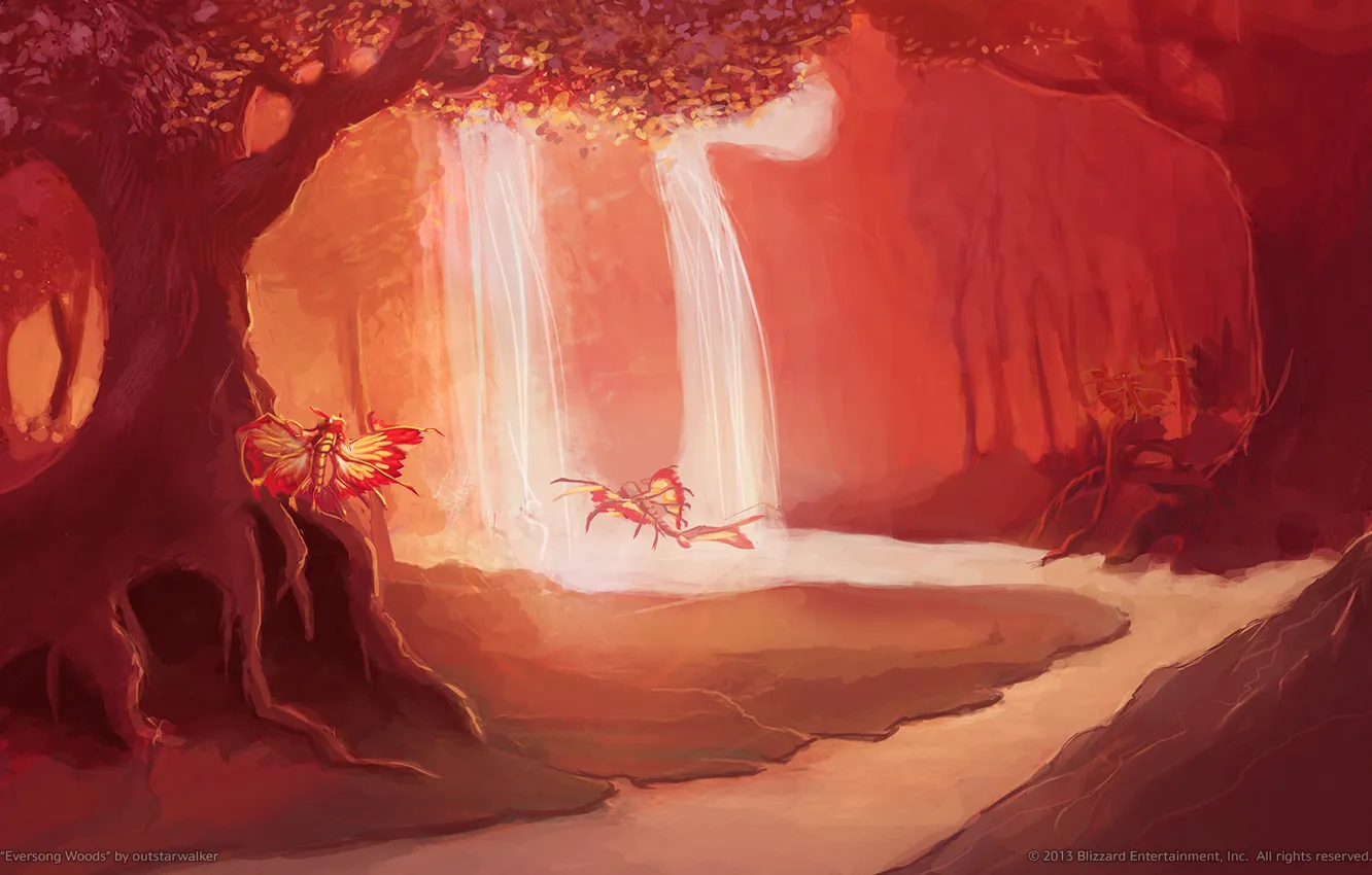 Photo wallpaper World of Warcraft, wow, Eversong Woods