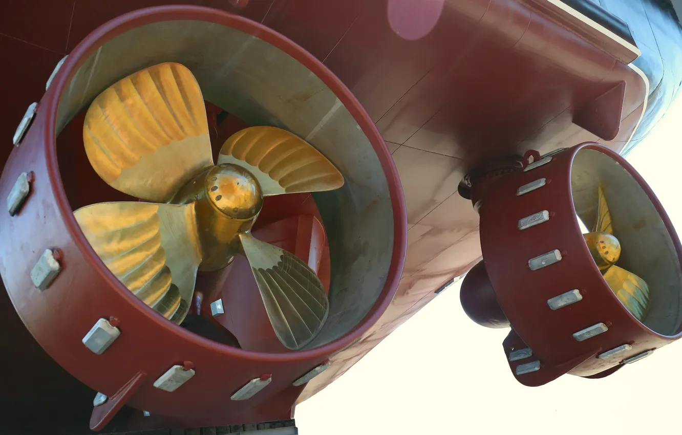 Photo wallpaper tug, screw, lifeguard