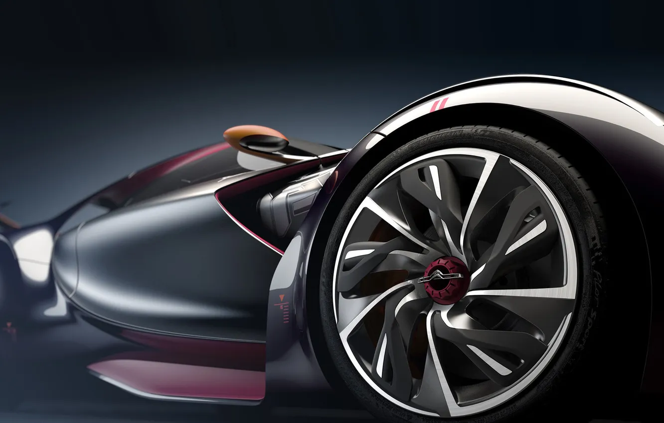Photo wallpaper Concept, Citroen, Survolt, (2010)