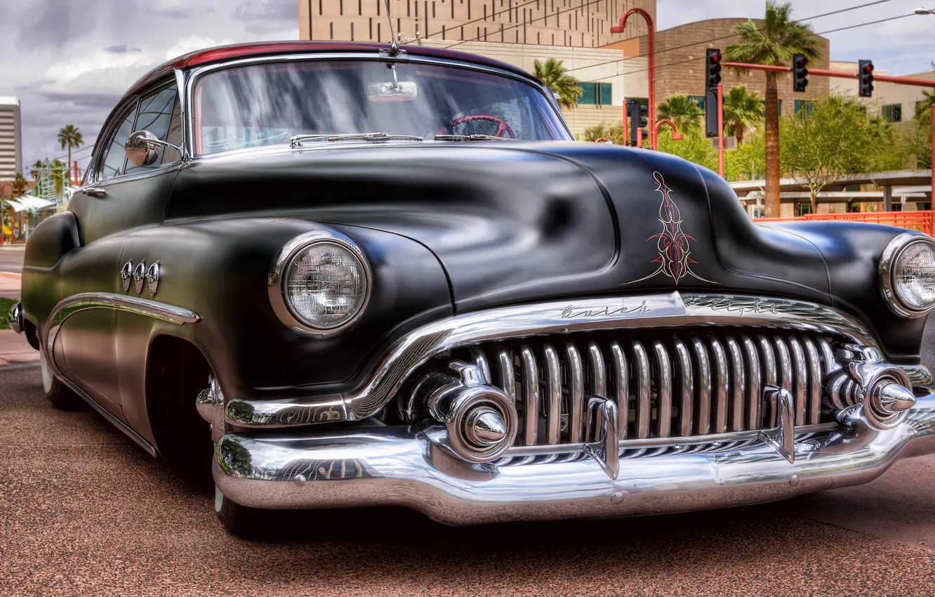 Photo wallpaper retro, Buick, car, the front, Buick