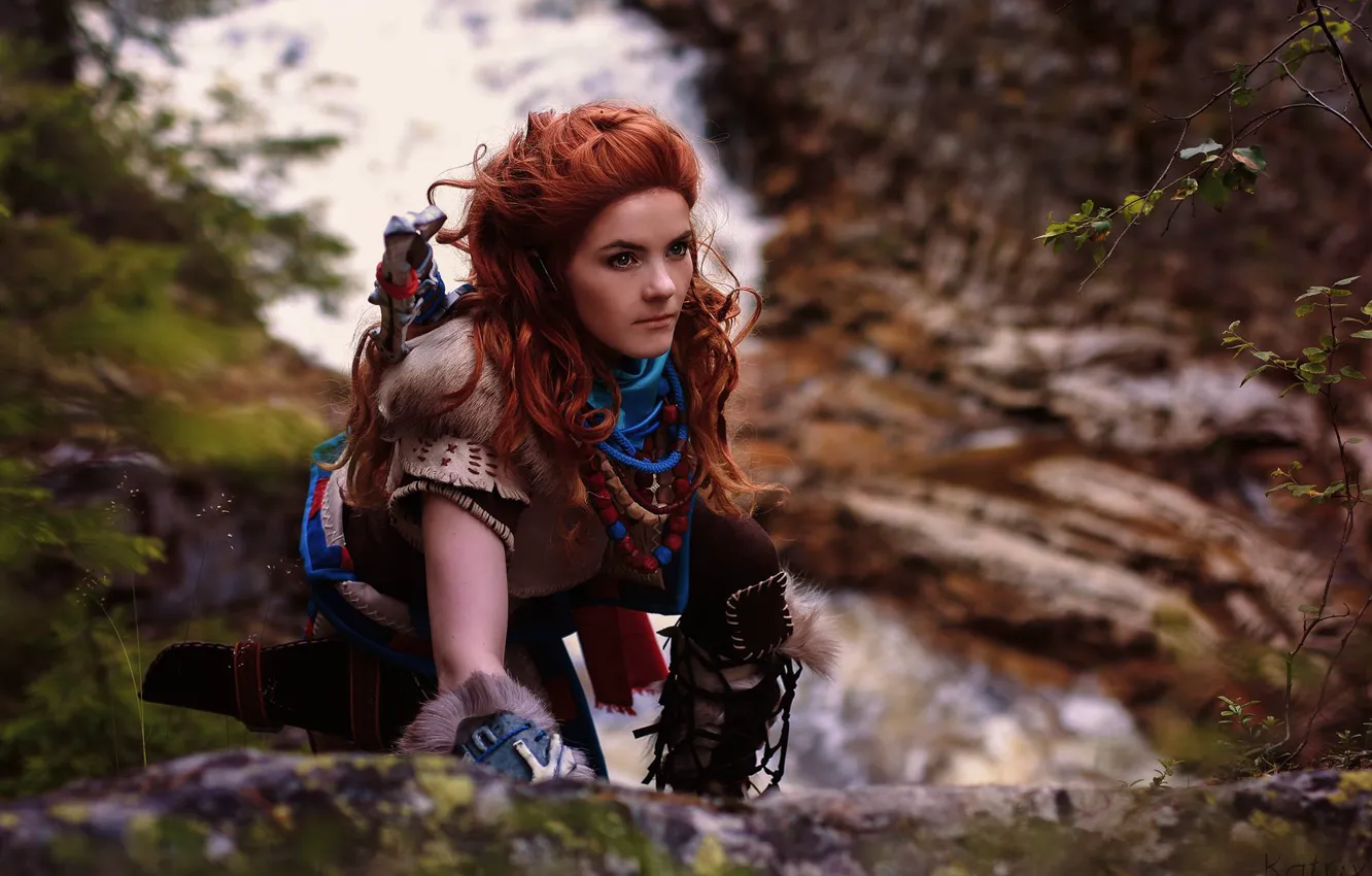 Photo wallpaper cosplay, Horizon Zero Dawn, Eloy