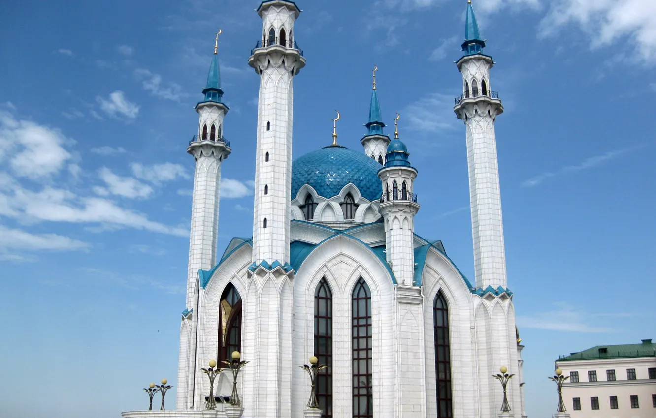 Photo wallpaper mosque, Kazan, the Kul-Sharif mosque