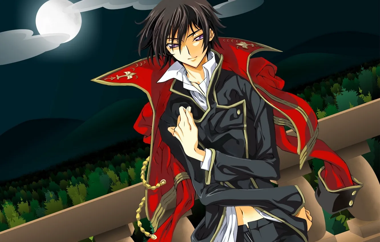 Photo wallpaper anime, art, guy, Code Geass, code geass, Lilus