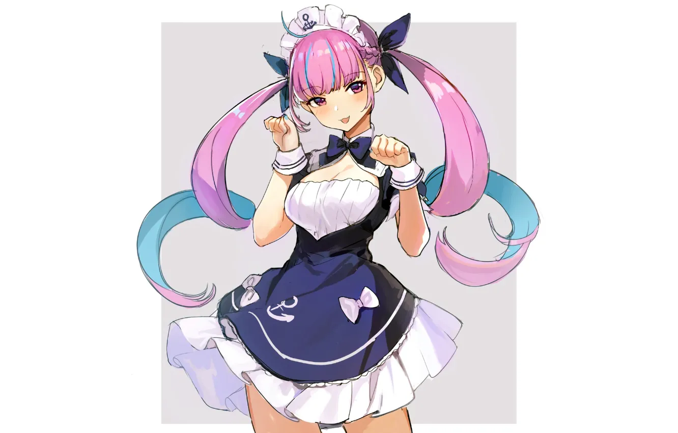 Photo wallpaper girl, sexy, boobs, anime, beautiful, pretty, erotic, breasts