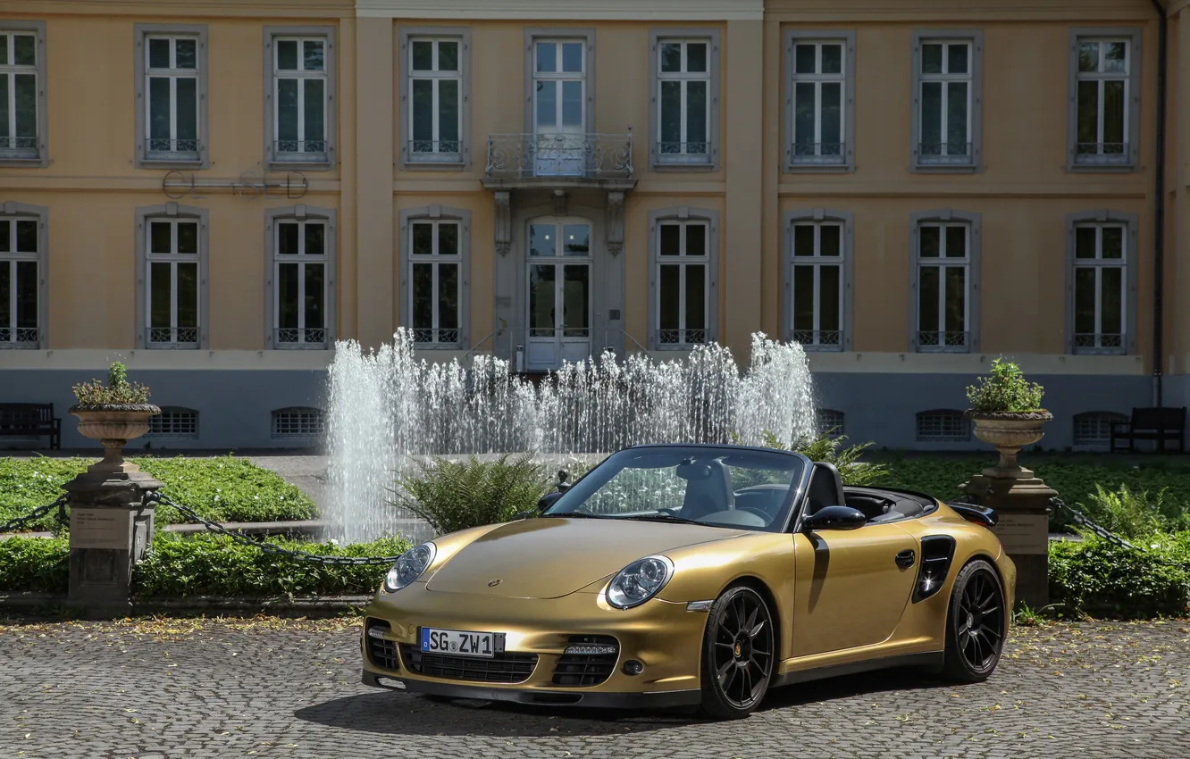 Photo wallpaper 911, Porsche, convertible, Porsche, Turbo, Cabriolet, turbo, Wimmer