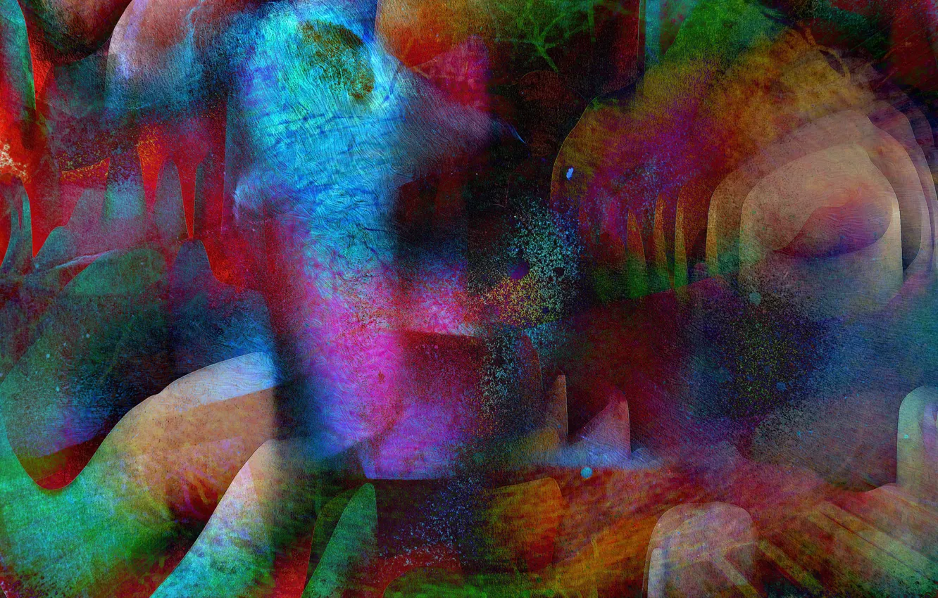 Photo wallpaper color, texture, form