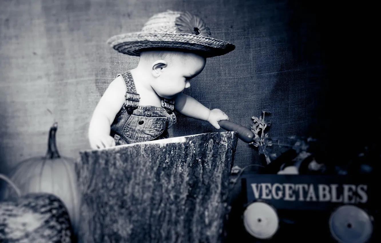 Photo wallpaper background, mood, boy