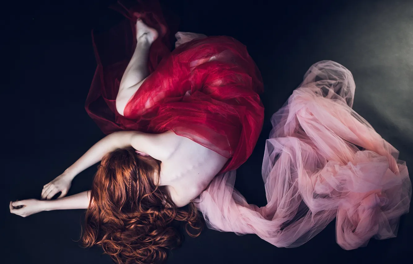 Photo wallpaper girl, pose, model, body, back, figure, girl, legs