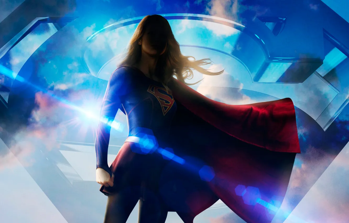 Photo wallpaper girl, fiction, costume, the series, poster, superhero, DC Comics, Supergirl