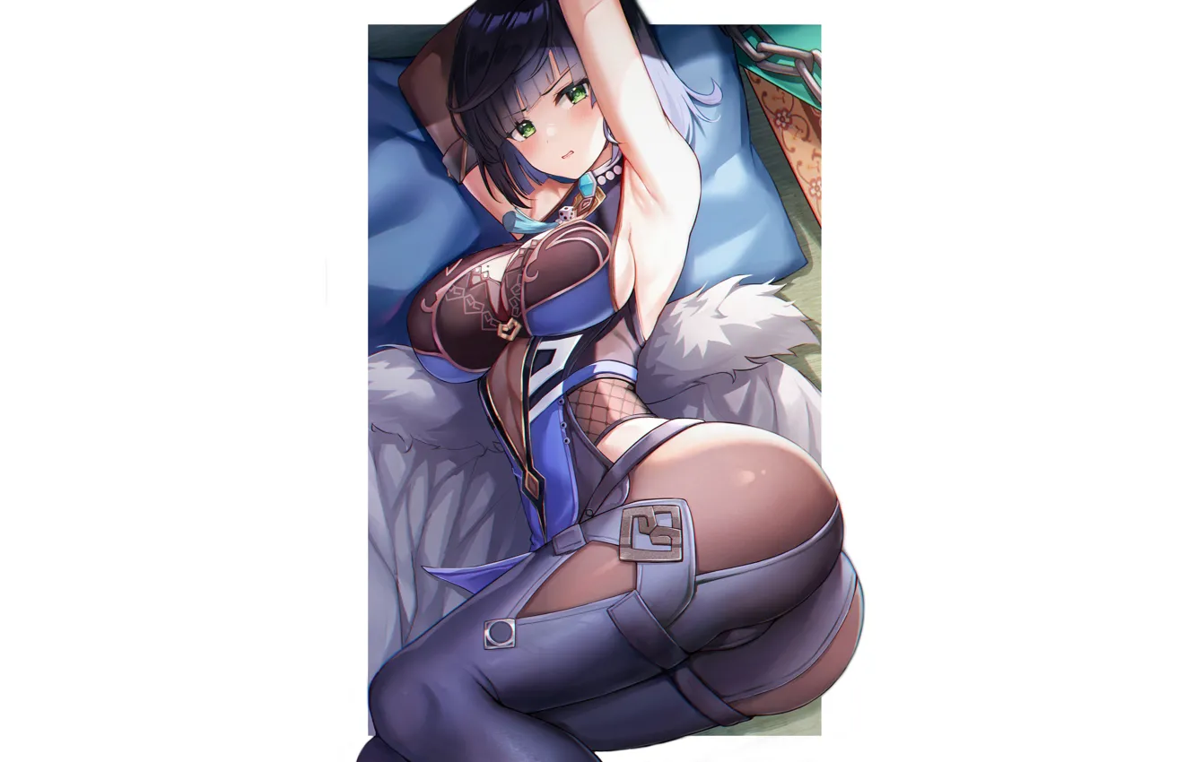 Photo wallpaper girl, hot, sexy, ass, anime, pretty, butt, babe